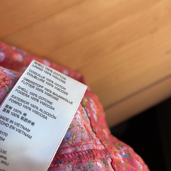 Free People Petunia Backless Mini Dress In Ditsy Floral Print-red In Poppy Combo - Picture 11 of 11